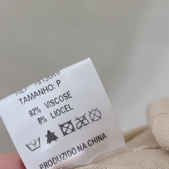 Rhinestone studded skull knit tank top cream metallic gold no size - Picture 4 of 6